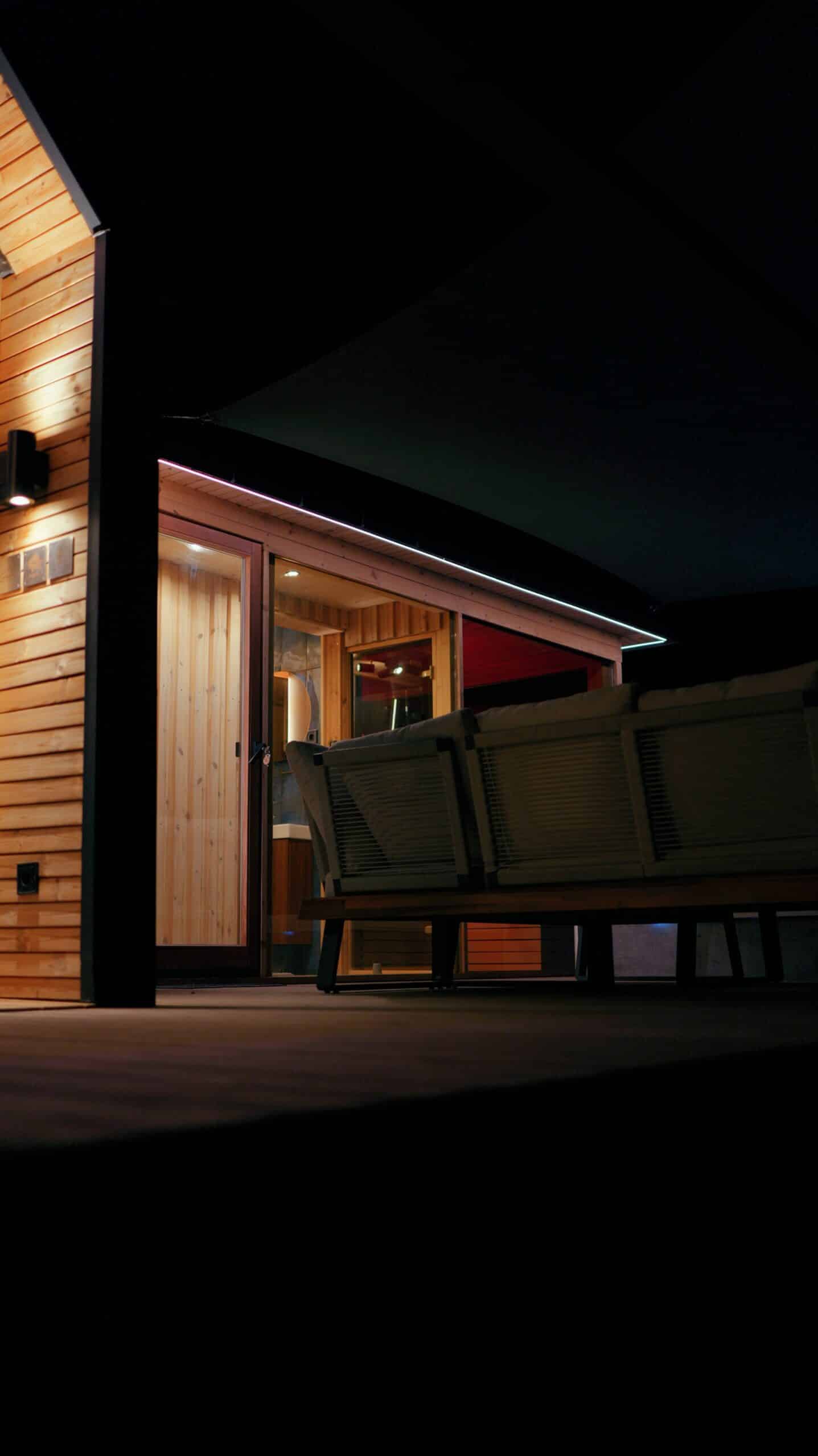 Cozy Glamping fa vendégház szaunával és terasszal