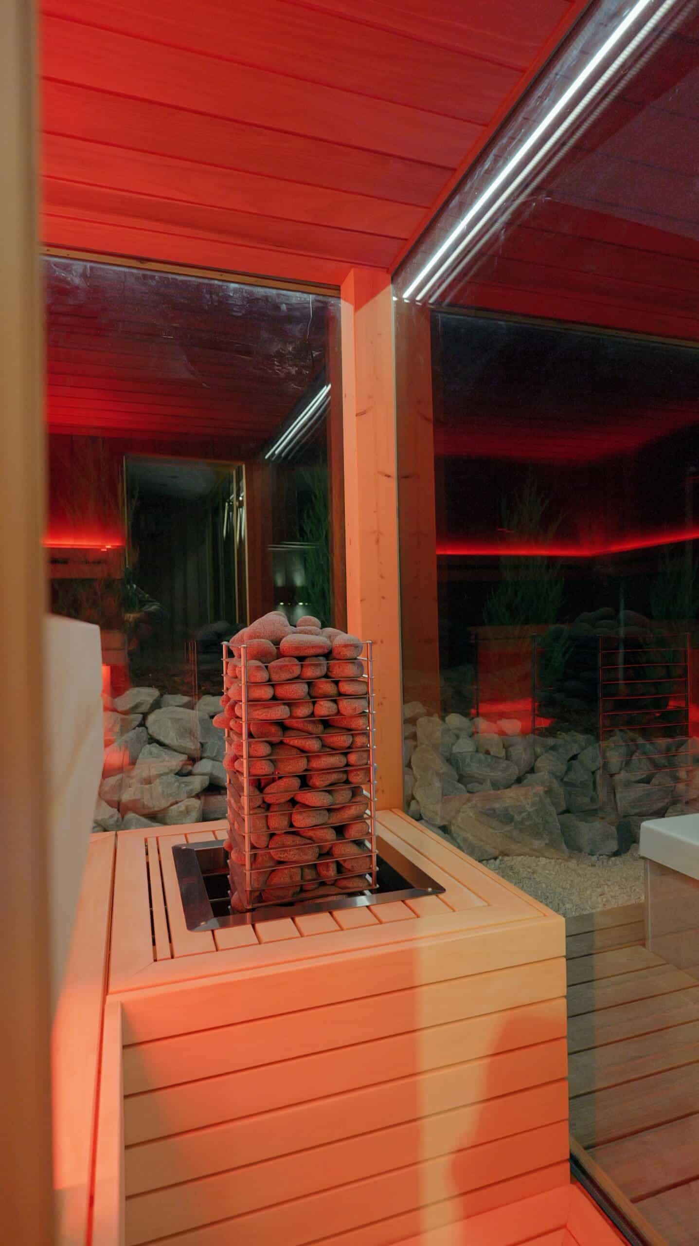 Cozy Glamping fa vendégház üvegfalú szaunával és elektromos kályhával